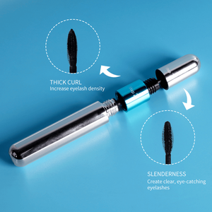 <span class=keywords><strong>Mascara</strong></span> <span class=keywords><strong>cils</strong></span> 4D en fibre de soie <span class=keywords><strong>Mascara</strong></span> 2 en 1 pour un <span class=keywords><strong>effet</strong></span> d'allongement et d'épaississement naturel <span class=keywords><strong>Mascara</strong></span> imperméable de marque privée - Product Image 3