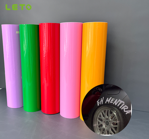 Rollo de pegatinas de corte, calcomanía de coche, corte de Color mate, vinilo brillante, película de vinilo autoadhesiva, materiales de póster - Product Image 2