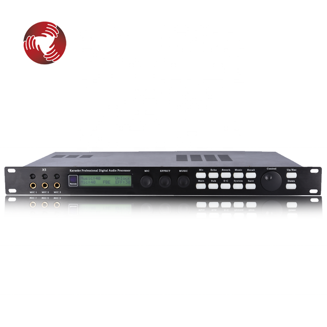 Digital Karaoke DSP Audio Sound X5 Echo Reverb Audio Processor