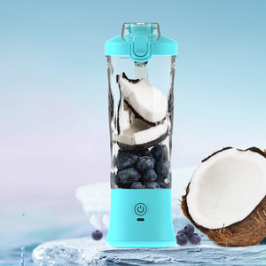 Mini-mixeur électrique portable rechargeable par USB, broyeur de glace, 6 lames, presse-agrumes portable - Product Image 2