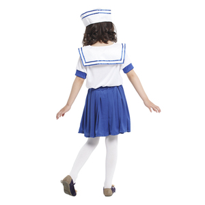 Vendita calda di qualità carnevale ragazza marinaio Cosplay costumi in maschera per bambini in magazzino - Product Image 3