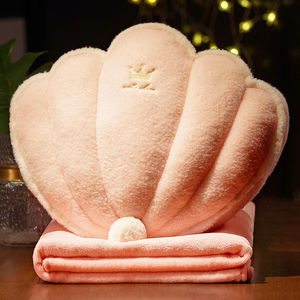 Almofada para cadeira, colcha de escritório com dupla uso, cobertor, almofada de sofá - Product Image 6