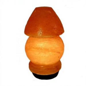 Lámpara de Sal Rosa del Himalaya, Lámpara de Noche de Piedra de Cristal, Lámpara de Mesa Tallada Natural, Decoración de Escritorio, Venta al por Mayor - Product Image 4