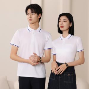 Chemises de golf en coton respirant, polos en coton pour hommes et femmes, <span class=keywords><strong>polo</strong></span> pour hommes - Product Image 3
