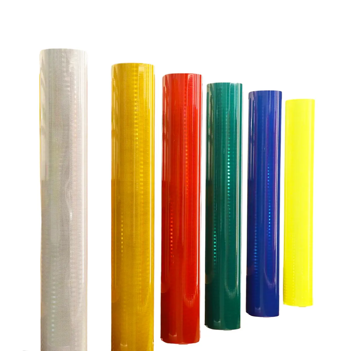 Diamond Grade 3M PVC Prismatic HIP Reflective Sheeting Rolls For Road Safety Signs