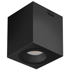 LED Ceiling <b>Spotlight</b> 9W 3xCCT 1080lm 9x9x10cm Black - Product Image 1