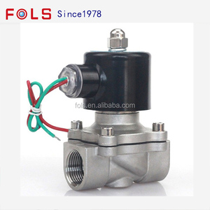 Solenoide de Diafragma Roscado de 20 mm, Acero Inoxidable 304, 24 VCC - Product Image 1