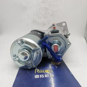 มอเตอร์สตาร์ทคุณภาพสูงสำหรับรถขุด PC130-8 รุ่น 600-813-4461 0-2400-0040 สำหรับเครื่องยนต์ 4D95 - Product Image 4