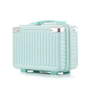 Mini Estuche <span class=keywords><strong>de</strong></span> Cosméticos y Equipaje <span class=keywords><strong>de</strong></span> Mano Pequeño para Mujer, Organizador Portátil Ligero <span class=keywords><strong>de</strong></span> 14 Pulgadas - Product Image 2