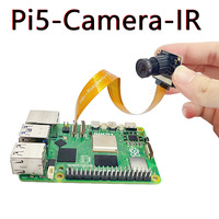 Kamera penglihatan malam inframerah 5MP Raspberry PI grosir untuk Raspberry Pi 5 Model B