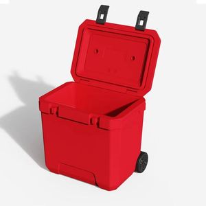 24L Modern PP/PE Insulated Cooler <b>Box</b> with Wheeled Design Reusable for Fishing Medical Cans & Food <b>Storage</b> - Product Image 5
