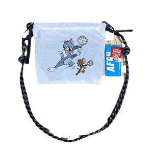 Borsa a Tracolla AFGH Warner Ufficialmente Autorizzata, Alta Qualità, Chiusura con Cerniera in Nylon, Ricamo - Product Image 5