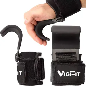 Trọng lượng nâng móc nhiệm vụ nặng nề nâng dây đeo cổ tay kéo lên Deadlift Dây Đai Điện nâng Grips độn Workout dây đeo