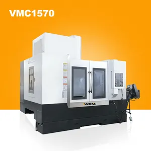 high speed cnc vertical machining center price VMC1570 5 axis vertical machining center with GSK/ Fanuc / Siemens control system