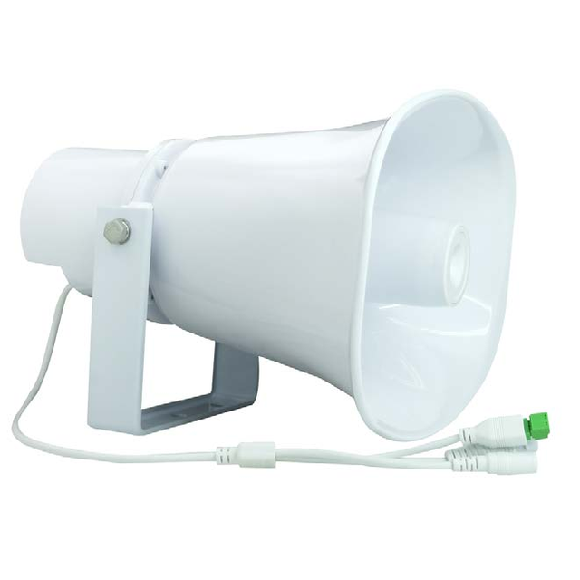 ONVIF  Outdoor Waterproof Poe SIP Network Loudspeaker SIP Horn Speaker IP Horn Speaker With a Standard RJ45 Network Interface