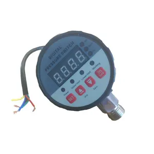 Pressure Switch 220V Automatic Air Compressor Pressure Switch DPR-S80 0-1Mpa AC220V G1/4 Pump Digital Pressure Controller