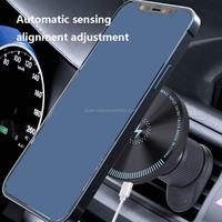Adaptateur Yanchentian Type C pour téléphone portable, chargeur sans fil universel 2-en-1, support de téléphone pour voiture, chargeur magnétique rapide