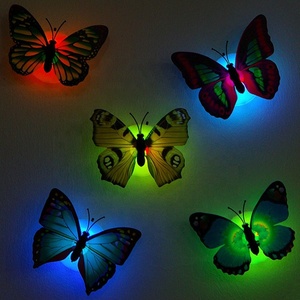 Habitación <span class=keywords><strong>bar</strong></span> Oficina Fiesta Decoración Led mariposa Luz LED Mariposa Luces de noche - Product Image 5