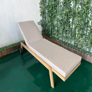 أثاث حديقة قابل للطي ، حمام سباحة الشاطئ ، للاستلقاء تحت أشعة الشمس في الهواء الطلق - Product Image 2