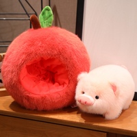 Nouveauté en promotion : Jouets en peluche créatifs et mignons (Capybara, Cochon, Fruits), Cadeaux pour enfants, Coussins en peluche, Cadeaux de fêtes, Design de jouets en peluche