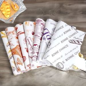 Feuilles de papier sulfurisé LVYA pour emballer sandwichs, burgers, biscuits et pain - Résistantes à la chaleur - Product Image 2