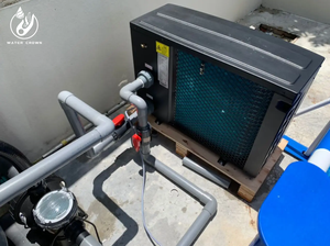 Système de chauffage et de refroidissement intelligent WiFi à fréquence variable pour piscines en PVC, idéal pour les spas et piscines commerciales (usage adulte) SG-P - Product Image 2