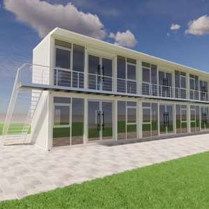 Casa Contenedor Moderna de 2 Pisos, Casa Prefabricada Lista para Usar, Casas Pequeñas, Oficina, Hotel, Casa Prefabricada Pequeña, Casa Modular, Villa - Product Image 1