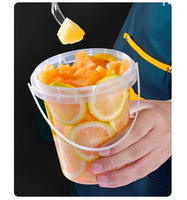Handzame emmer, Tonton-emmer, Wegwerp emmer voor fruitthee, Emmer voor melkthee, King-emmer, Internet-celebrity stijl, 1L