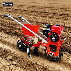 Sembradora de Disco de Alta Precisión, Mini Sembradora Agrícola para Maíz, Soja, Cacahuete, Trigo, Siembra Directa, Operada con Motor de Gasolina - Product Image 2