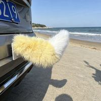 Queue de renard artificielle douce et moelleuse, style fixe, accessoire de cosplay en peluche