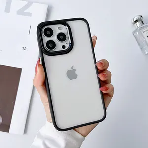 2023 Schokbestendige Hybride Tpu En Harde Pc Beschermhoes Met Uniek Ontwerp Voor Iphone 14 Pro Max