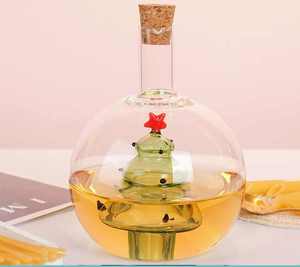 400ml nouveau pot d'huile en verre à haute teneur en borosilicate <span class=keywords><strong>arbre</strong></span> de Noël bouteille de vinaigre d'huile en verre scellé pot d'assaisonnement pot de bouteille d'huile en verre - Product Image 5