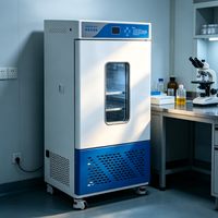 Incubateur intelligent pour laboratoire de microbiologie, culture de bactéries BOD, équipement en acier inoxydable à température constante