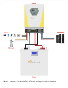 5KW 6KW 48V güneş invertör Mppt kapalı ızgara hibrid invertör 5000W 6200W wifi paralel güneş enerjisi sistemleri için