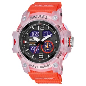 SMAEL 8007 Nuevo Reloj Deportivo Analógico de Doble Hora para Hombre, Luminoso, Resistente al Agua 3ATM, Reloj Digital - Product Image 5