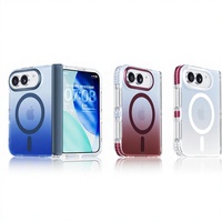 Étui de téléphone magnétique en TPU pour iPhone Duo