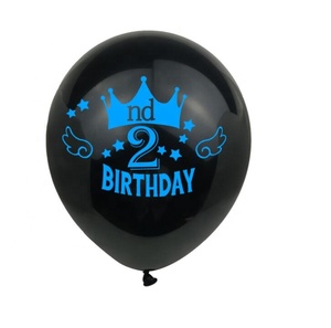 10Pcs Di Compleanno Decorazione Del Partito Blu Rosa <span class=keywords><strong>1</strong></span> 2 3 Anni di Età Palloncino Forniture Baby Shower Bambini 1st 2nd 3rd di compleanno Palloncini In Lattice - Product Image 3