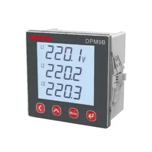 Wholesale smart energy meter with 4 Tariffs AC 100V 380V RS485 Electric power meter for Solar Photovoltaic System Monitoring