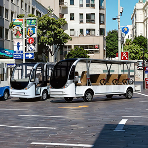 Vehículo Eléctrico de Turismo CJD Luxe City Sightseer HOHO con Sistema de Navegación por Puntos Emblemáticos, Hardware Premium y Color Personalizado por el Cliente - Product Image 1