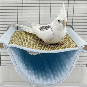 Nouveau hamac pour oiseaux en flanelle de haute qualité, double couche, pour l'hiver, vente en gros, <span class=keywords><strong>lit</strong></span> pour perroquet - Product Image 6