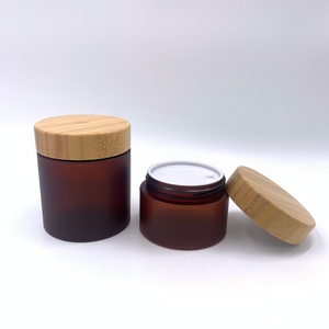 Emballage cosmétique écologique, beurre corporel 50g 80g 100g 8oz, matériau PET PP, crème pour le corps, pot en plastique avec couvercle - Product Image 4