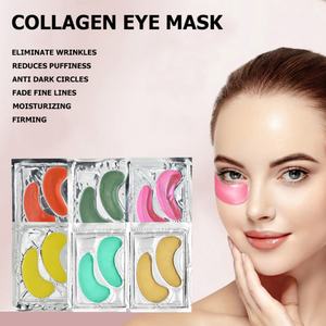 Vente en gros d'usine, produits de soin des yeux 8g, éliminent les rides, anti-cernes, masque pour les yeux au collagène cristallin - Product Image 4