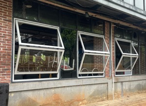 Fenêtre coulissante pliante sans cadre en alliage d'aluminium VOBO Avant <span class=keywords><strong>Garde</strong></span>, système triple synchronisé, cuisine, salle <span class=keywords><strong>de</strong></span> bain, extérieur - Product Image 5