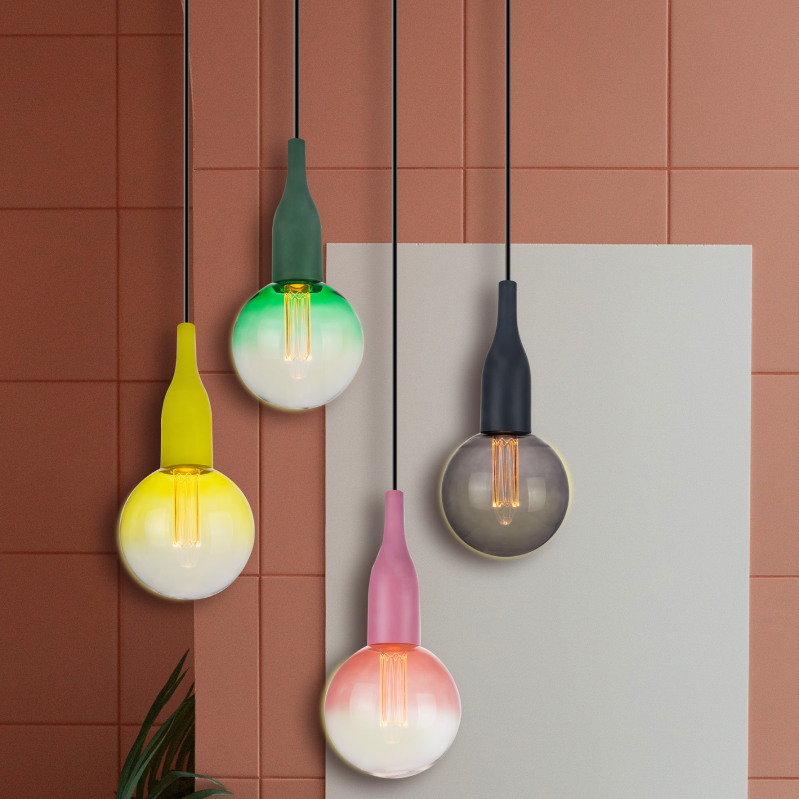 Креативная цветная Потолочная люстра, лампа для украшения дома, бара, винтажная люстра, подвесные светильники