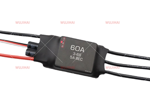 Contrôleur ESC 3S-6S brossé 30-120A pour moteur brushless avec stack pour drones, accessoires et pièces de drones FPV, modèles réduits d'avions - Product Image 3