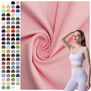 Jersey Strick Polyester Trainings hose Spandex elastische feuchtigkeit transportierende Sports toff für Trikots Gymnastik