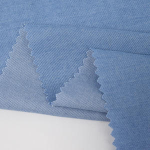 Prezzo di fabbrica 32S 35% poliestere 65% cotone 3.7 oz denim <span class=keywords><strong>jeans</strong></span> tessuto materiale - Product Image 3