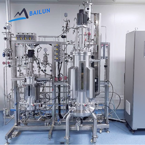 30L 300L <b>Pilot</b> Bioreactor Stainless Steel – <b>Jacketed</b> Fermenter System With CIP SIP & PLC For Scale-Up Research Fermentation - Product Image 1