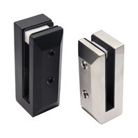 Support de panneau de balustrade pour verre de 12 mm, fixation murale latérale, goujon pour verre