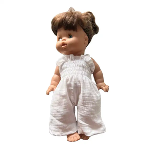 Trajes de Verano de Muselina Sólida con Estampado de Flores para Muñecas <span class=keywords><strong>Miniland</strong></span> Personalizadas - Product Image 2